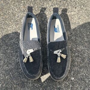 SOREL men’s sentry tassle felt loafers